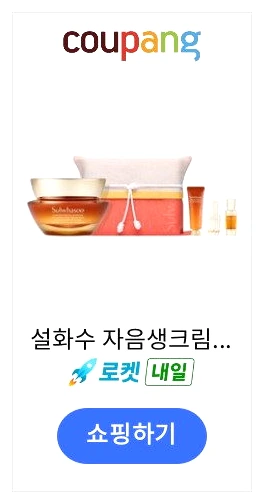 최화정 설화수 자음생크림 홀리데이 에디션 5종 세트 제품 이미지